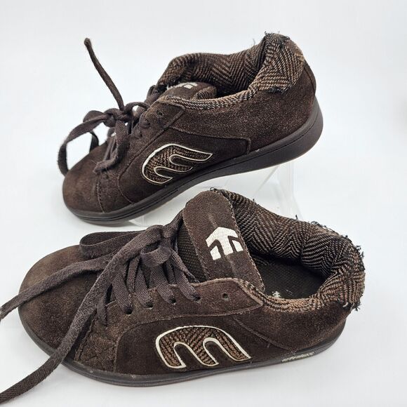 Etnies | Shoes | Vintage Etnies Cinch Toddler Boys Brown Suede Fat